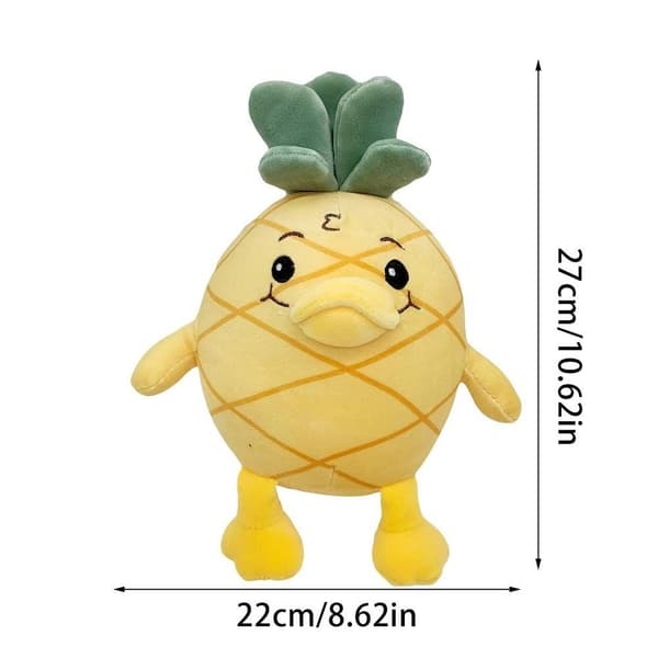 Fyllda leksaker Ananas Anka Plyschdocka Mjukdjur Ananas Plyschleksak