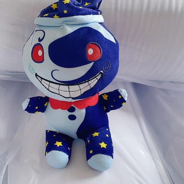 Sundrop fnaf Clown Docka Säkerhetsbrist Sol Måne Docka Midnattsbjörn Leksak plysch mjuk Standing Sun