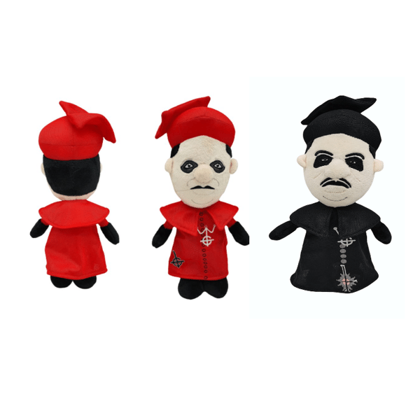Ghost BC Band Cardinal Copia Plyschleksak Mjuk fylld docka Barn Figurer Presenter Black