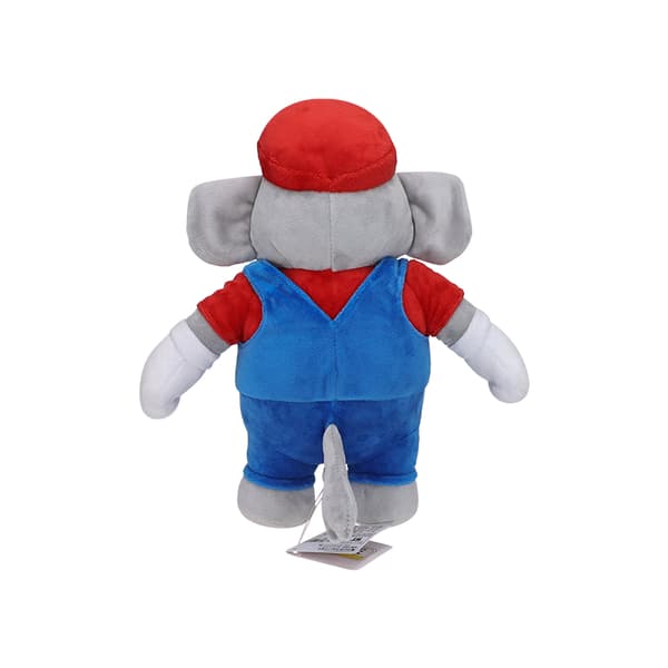 Super Mario Bros Wonder plyschleksaker Elefantstoppad docka Julklappar för barn Elephant Mario -11 inch