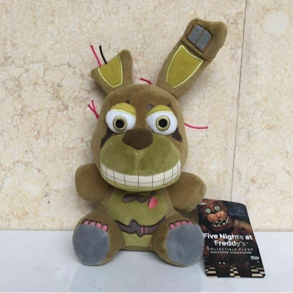 FNAF Spring Trap Plyschdocka Five Nights at Freddy's Mjuk Leksak Barn Vuxna Gåva