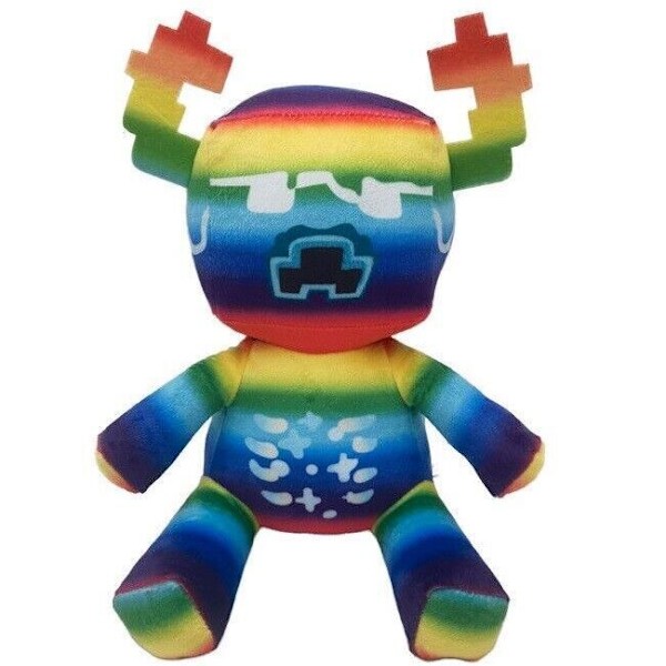 10 stilar Tecknad Minecraft Djur Plyschdocka Leksak Mjuk Fylld Barn Söt Gåva 20cm Sitting Medium Shooter