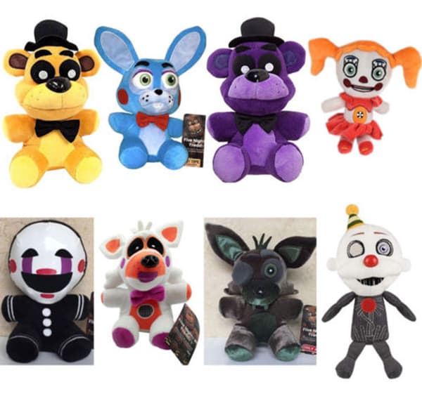 7 0 Five Nights at Freddy's FNAF Skräck Gosedjur Spel Barn Leksak Present Dockor mjuk Foxy The Mangle (7.9inch)