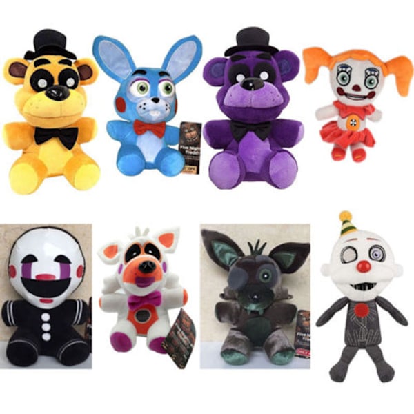 7 0 Five Nights at Freddy's FNAF Skräck Gosedjur Spel Barn Leksak Present Dockor mjuk The Puppet (7.7inch)