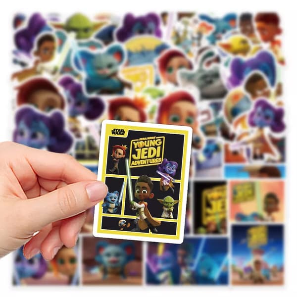 50X Star Wars Young Jedi Adventures TV ids Tonåringar Scrapbook Graffiti Stickers