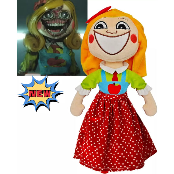 Nya Nap Monster Plysch, Smiling plysch Critters Miss Delight, Stuffed Pillow Doll