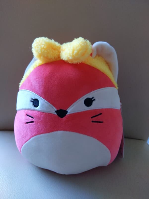 Squishmallows Fifi The Fox med Pannband 8 tum ny