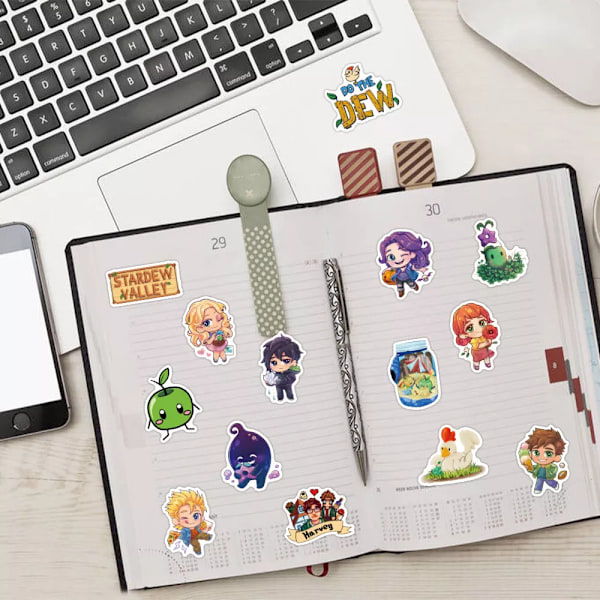50X Stardew Valley Steam NS Game Farm Characters Stickers Decal Graffiti Laotop