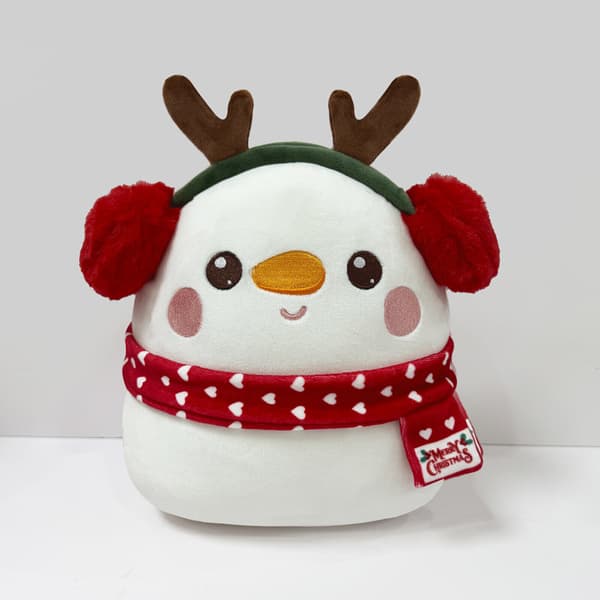 Squishmallows mjuk plyschleksak docka plyschkudde barnleksak present Elch