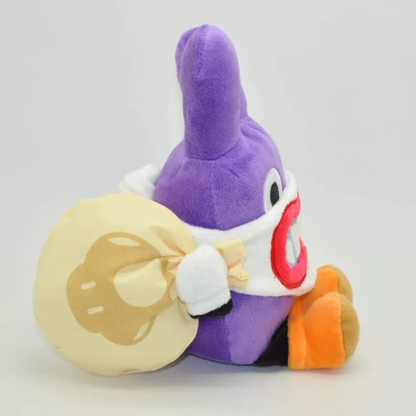 Super Bros Mario U Thief Nabbit Kanin Plysch stoppad dockleksak Jul 19 cm present