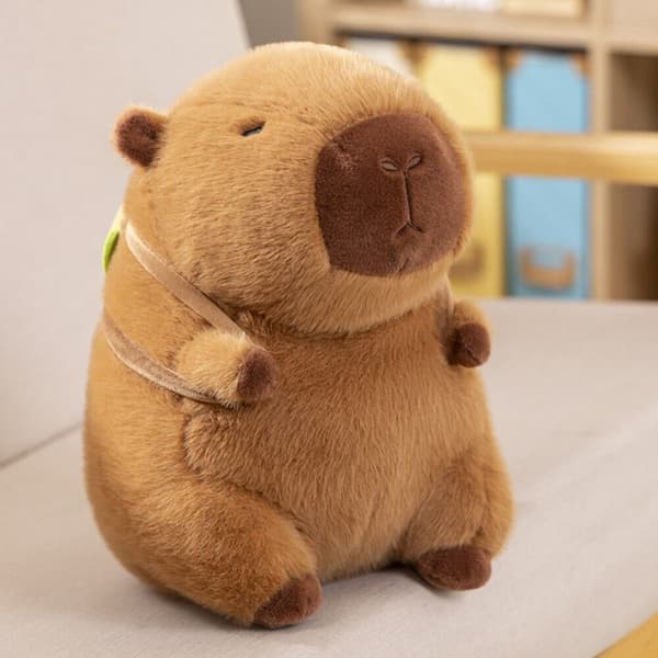 Med Hamburg Simulering Capybara Plyschleksak Capybara stoppade dockor Heminredning 23cm