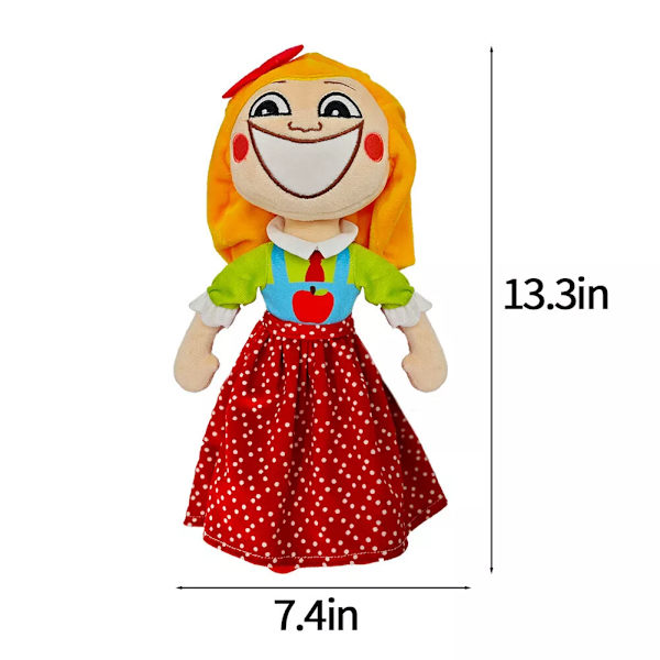 Nya Nap Monster Plysch, Smiling plysch Critters Miss Delight, Stuffed Pillow Doll