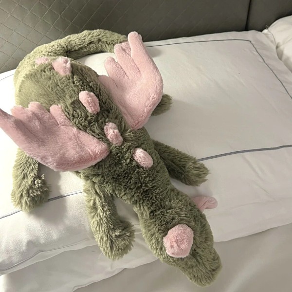 JellyCat Jätte 50cm Matcha Drake Mytisk Plyschleksak BNWT mjuk