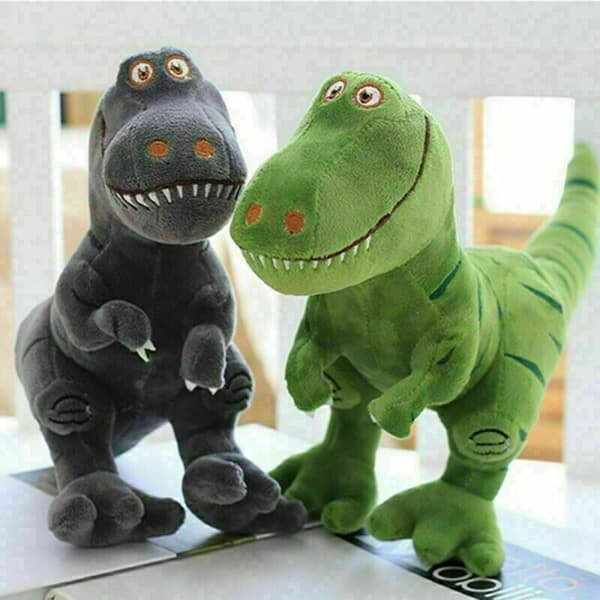 Dinosaurie Plyschleksak Docka Gosedjur Jätte Stor Mjuk Leksak Barn Presenter Söt grey 70CM