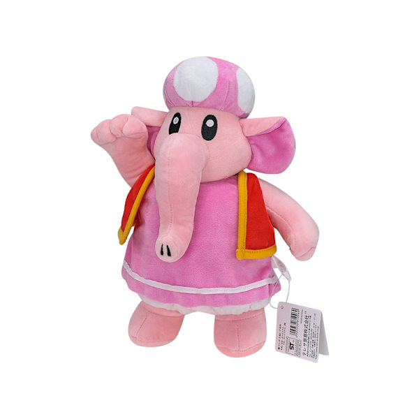 Super Mario Bros Wonder plyschleksaker Elefantstoppad docka Julklappar för barn Elephant Toadette -11 inch