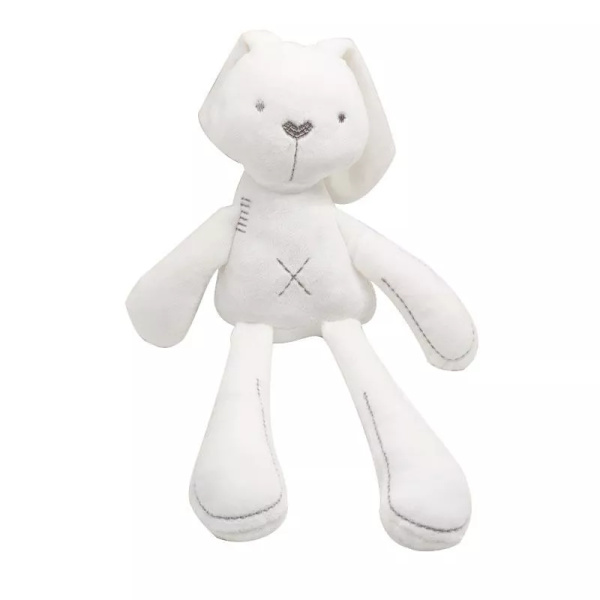Högkvalitativ plyschleksak En underbar present till din favoritperson! White Rabbit