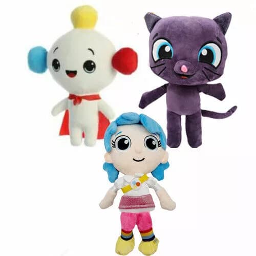 True And The Rainbow Kingdom Plyschdocka Zee King Bartleby Cat Mjukleksak Barnpresent Cumulo