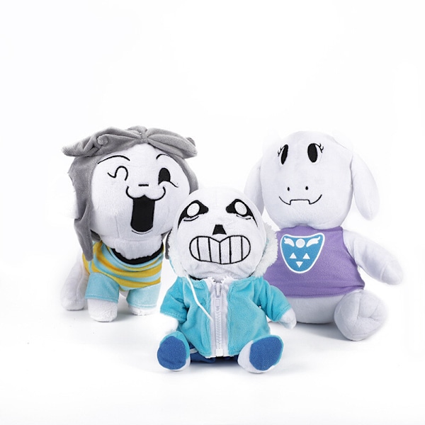 Deltarune Undertale Lancer Ralsei Asriel Plysch Figur Leksak Mjuk Fylld Docka Gåva Yujie 30cm
