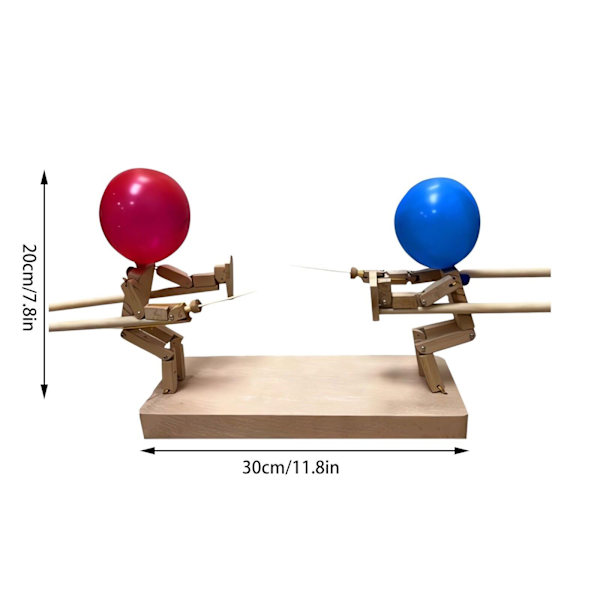 Double Multiplayer Duell Duell Poke Toy Interaktiv trädocka förälder-barn