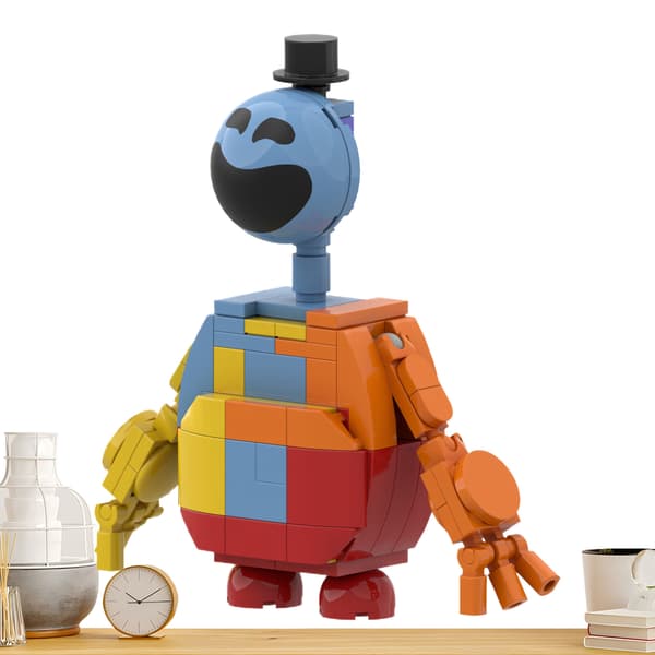 Poppy Playtime Kapitel 4 Pianosaurus Doey Yarnaby Spelfigur Byggklossar E
