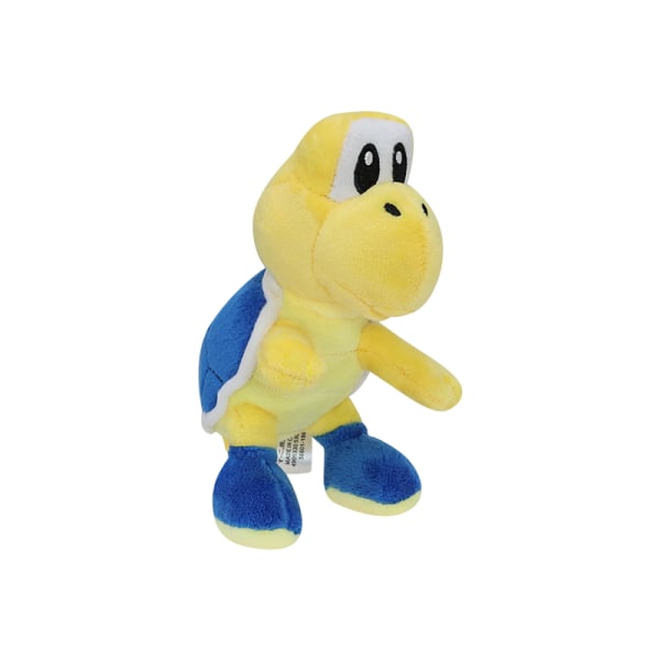 6 Super Mario Bros mjuka plyschleksaker Blå Koopa Troopa fylld docka Födelsedagspresent