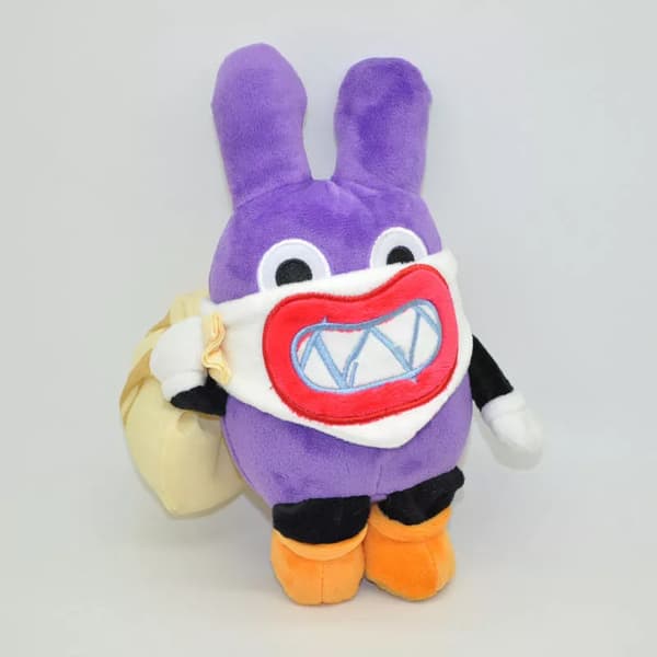 Super Bros Mario U Thief Nabbit Kanin Plysch stoppad dockleksak Jul 19 cm present
