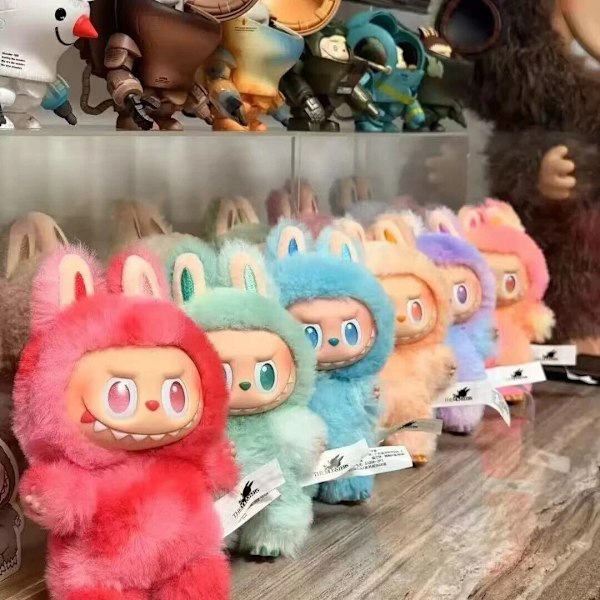 🔥FÖR NYA 3:e LABUBU THE MONSTERS BIG INTO ENERGY PLYSCH ÖVERRASKNINGSLÅDA LEKSAKS PRESENTER Hope