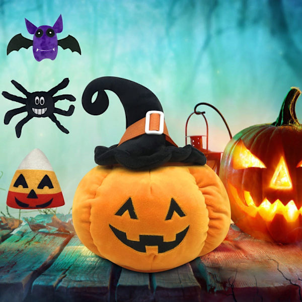 Halloween Pumpa Kudde Kudde Docka Plyschleksak Soffa Kuddfodral Heminredning