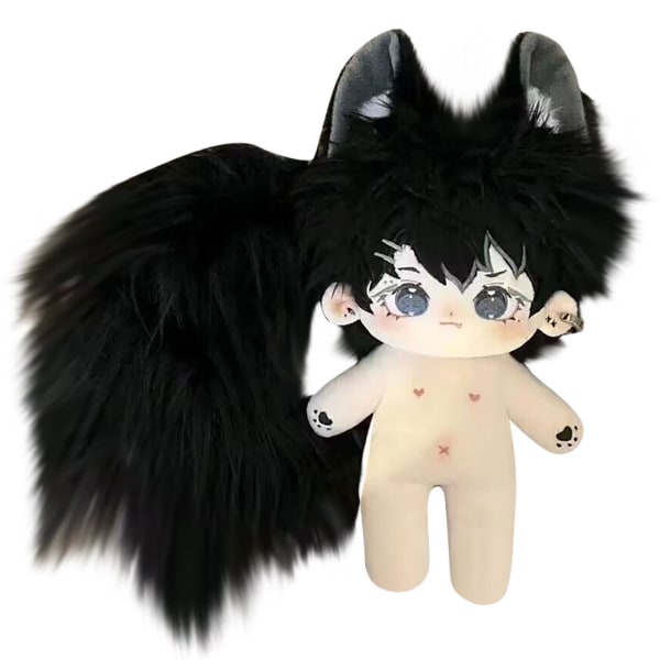Bomullsdocka 20 cm plyschdocka Anime Perifer docka Söt gosseleksak för barn Present
