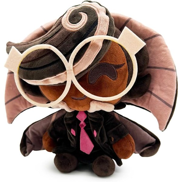 Shadow Milk Cookie Plyschleksak Docka Figur Spel Cookie Run: Kingdom Gosedjur- Espresso Cookie