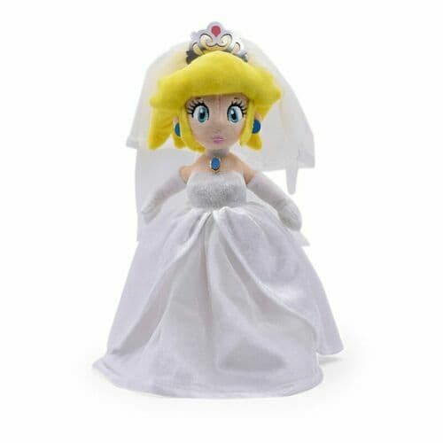 Super Mario Bros Plyschleksaker Bröllop Bowser fyllda docka Presenter Xmas 13inch Wedding Peincess