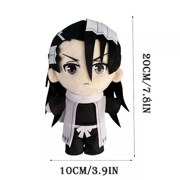 Högkvalitativ Kurosaki Ichigo Kuchiki Byakuya Plyschleksaker-födelsedagsjulgåva för barn Byakuya
