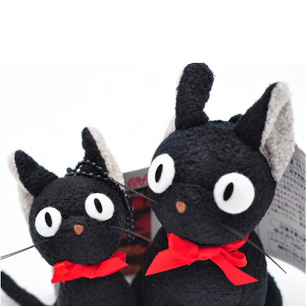 Kikis expressbud Jiji katt plyschleksak hänge mjuk docka väska tillbehör~ 9cm