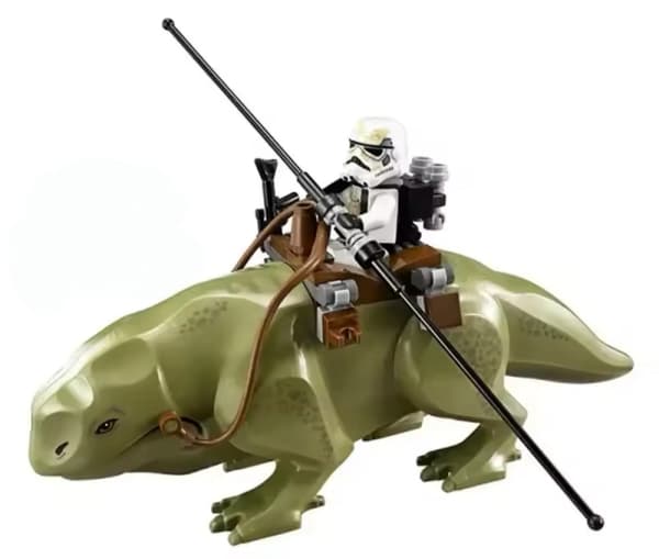 Kreatur Minifigurer Jabba, Rancor, Tauntaun, Dewback Figurer Jabba