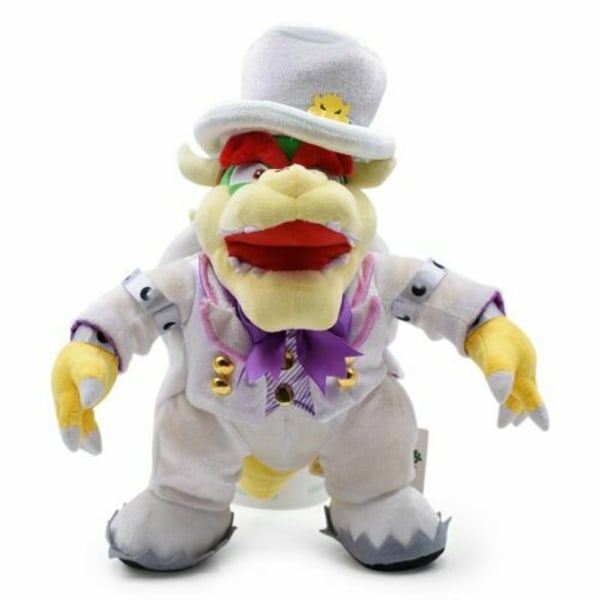 Super Mario Bros Plyschleksaker Bröllop Bowser fyllda docka Presenter Xmas 15inch Wedding Bowser