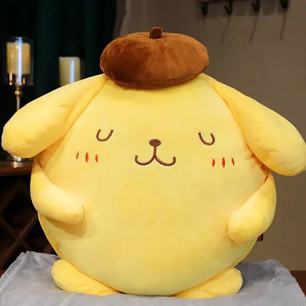 Ny 50 cm Pompompurin Gosedjur Stora Härliga Kuddar Present Barn Super⭐ D 50CM