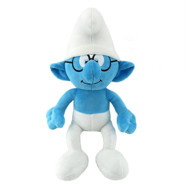 HELT NY 30 CM SMURF MJUKISLEKSA SMURFETTE PLYSCH PAPA SMURF LEKSA D
