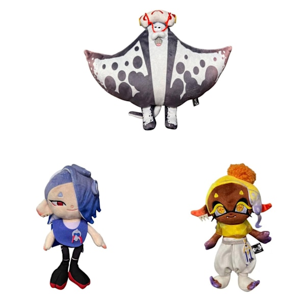 Omgivande Splatoon Plysch Gosedjur Mjuka Prydnadskuddar Presentdockor A One Size