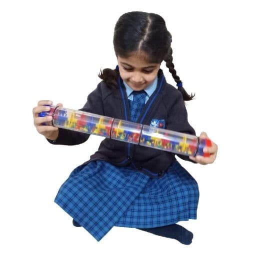 Regnmakare för barn Utbildning Leksaker Rain Stick Shaker Musik Sensorisk Hörsel 40 CM