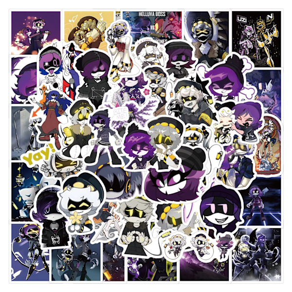 110X hela morddrönare Uzi… N… Skräck Komedi Telefon Gitarr Kindle Stickers Set