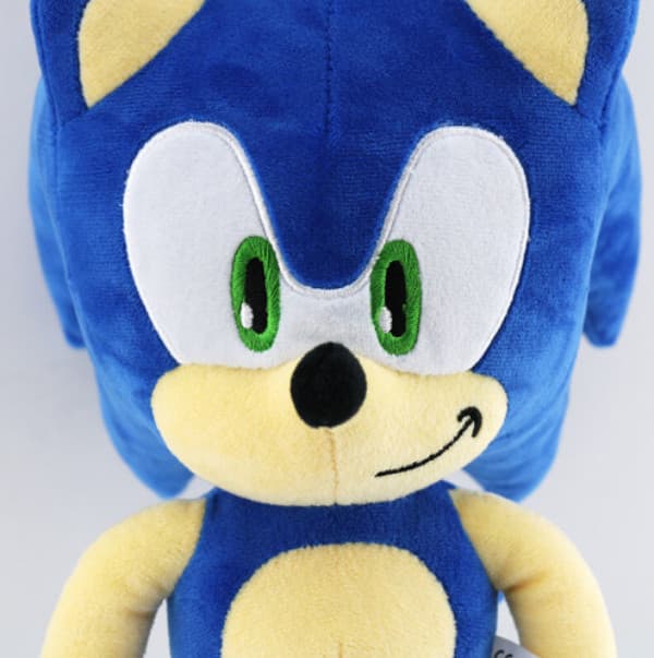 Sonic The Hedgehog Mjuk Plyschleksak Tecknad Fylld Docka Barn Födelsedagspresent 30cm Super Sonic Key chain
