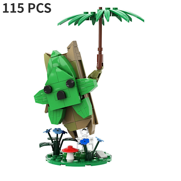 MOC Legend of Zelda Koroks Karaktär Byggklossar Spelfans Samlarobjekt Gåvor 115PCS