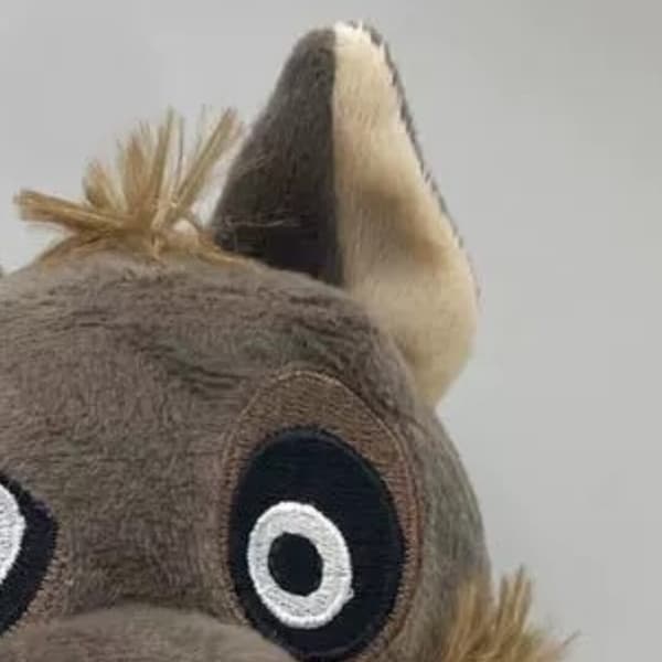 Five Nights at Freddy's Skräckspel Plyschleksaker Docka Gåva 19cm Grå Varg FNAF mjuk
