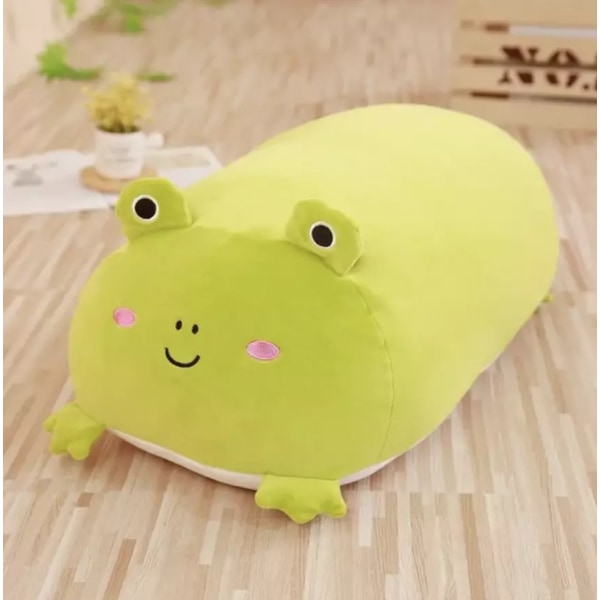 28 cm Mjuk Animal Cartoon Kudde Kudde Plysch Perfekt för barnfödelsedag Frog