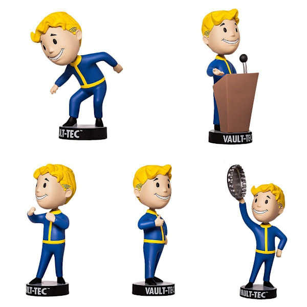 Vault Fallout 4 Boy Bobblehead Gaming Anime Figurer Toys Series Model Collection 4# UNARMED