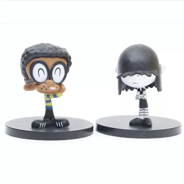 Barn 8-pack The Loud House Figurleksaker från TV-programmet Nickelodeon 5-8 cm