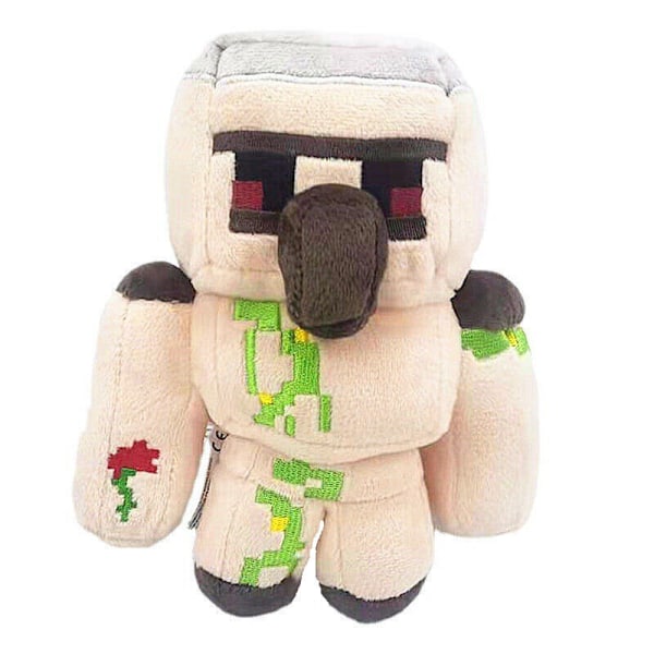 Minecraft Plyschdocka Katt Nackkudde Panter Järn Docka Mjuk Leksak Barn Present 33cm Puppet