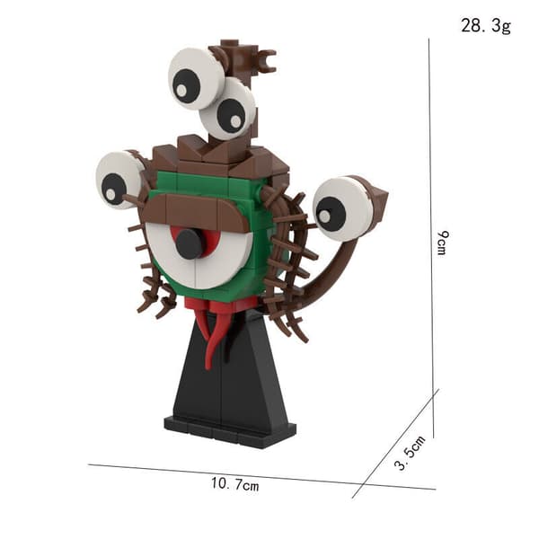 Nytt Incredibox Sprunki Figur Byggkloss Set Skräckspel Leksak av Tegelstenar Barnpresent E