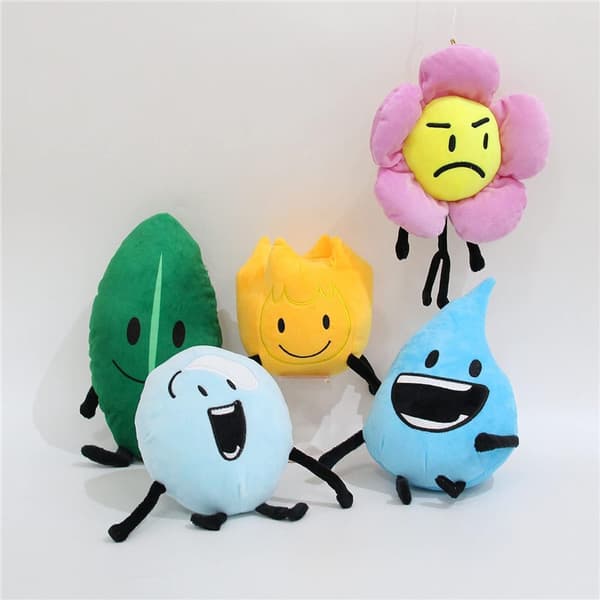 Bfdi Plyschleksak Fylld Docka Plysch Battle For Dream Island Barnens Dag Present Leksak Cube