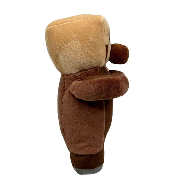 20 cm Minecraft Brun Bybo Stoppad Djur Mjuk Plyschleksak Docka Perfekt Gåva